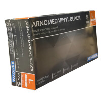 Arnowa Arnomed Vinly Black Handschuhe Vinylhandschuhe Einweghandschuhe 100x