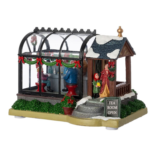 Weihnachtsdekoration Dekoration Deko Wintergarten Batteriebetrieben 16x9x11 cm