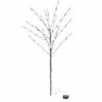 Lichterbaum Leuchtbaum Lichter Baum Weihnachtsdeko Dekoration mehrfarbig 80 LED