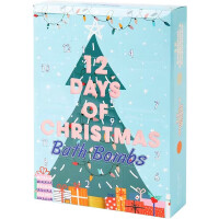 Adventskalender Weihnachtskalender Kalender Badebomben Duschbomben 12 Stück