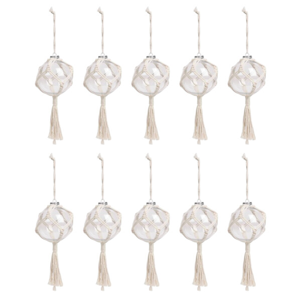 Weihnachtskugel Glaskugel Kugel Echtglas Weihnachtsdeko Dekoration Set 10 Stk