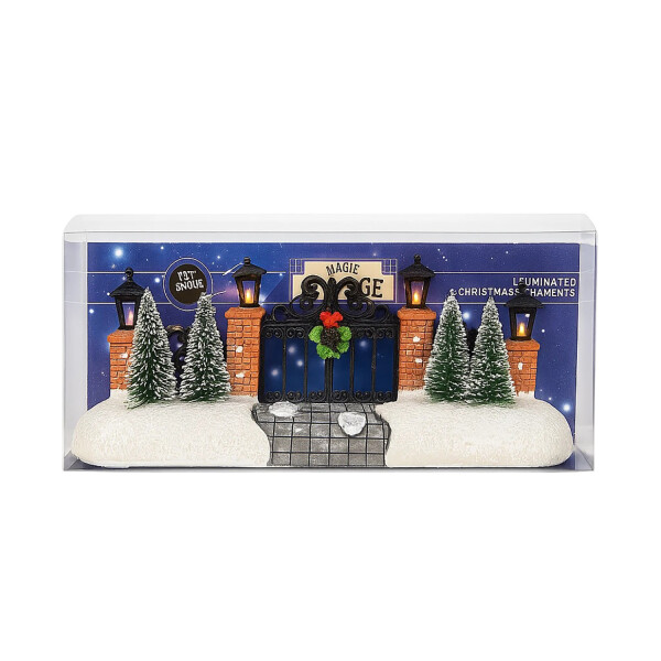 Magic Village Weihnachtstor Adventstor Weihnachtsdekoration Dekoration Deko