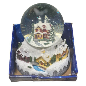 Magic Village Weihnachtsschneekugel Schneekugel...
