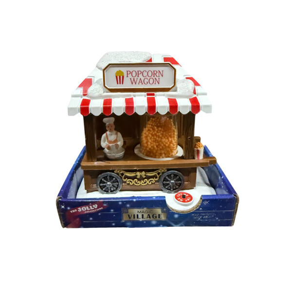 Magic Village Weihnachtspopcornstand Weihnachtsdekoration Dekoration Deko
