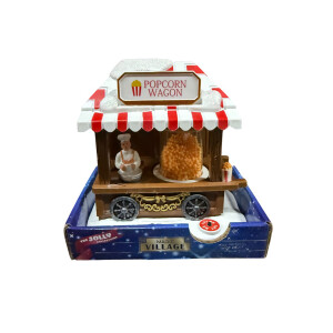 Magic Village Weihnachtspopcornstand Weihnachtsdekoration...