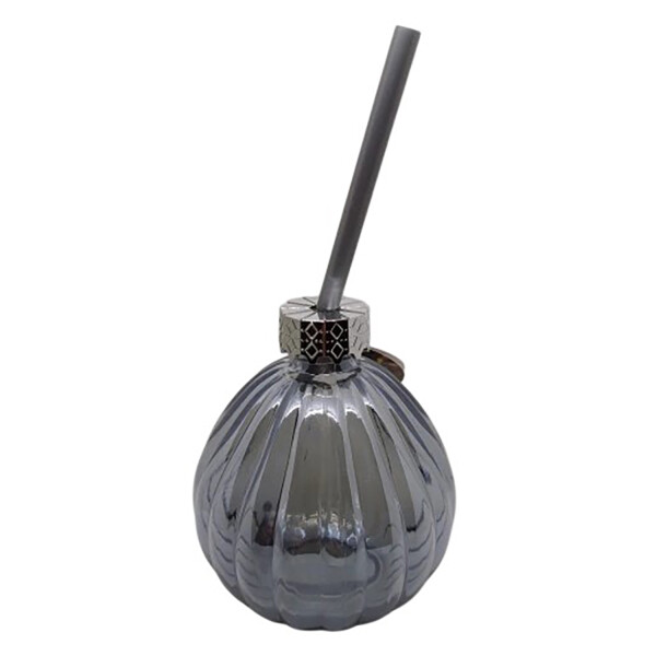 Weihnachtsglas Festtagsglas Festglas Glas Strohhalm Weihnachtliches Trinkglas