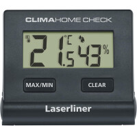 Laserliner ClimaHome-Check digitales Hygrometer Feuchtesensor Luftfeuchtemesser
