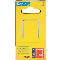 Rapid Tackerklammern Heftklmammern Klammern Tackernadeln 53/