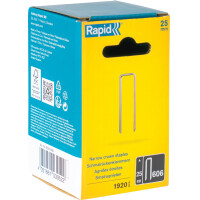 Rapid Tackerklammern Heftklammern Klammern Tackernadeln 606/