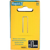 Rapid Tackerklammern Heftklammern Klammern Tackernadeln 606/