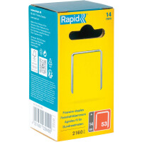 Rapid Tackerklammern Heftklammern Klammern Tackernadeln 53/1