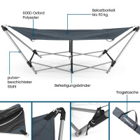 Hoberg Hängematte Hängeliege Hängesitz H&auml