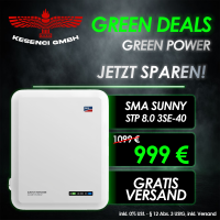 GREEN DEALS ! SMA Sunny Tripower Hybrid Wechs