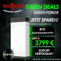 GREEN DEALS ! BYD Speicherpaket Batteriespeicher 12.80 kWh H