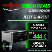 GREEN DEALS ! Marstek Balkonkraftwerkspeicher Speicher Venus