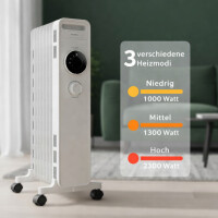 Kumtel Ölradiator elektrische Heizung Elektroheizung 11