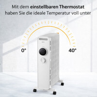 Kumtel Ölradiator elektrische Heizung Elektroheizung 11