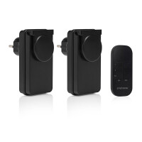 Smartwares Funksteckdose Funkschalter Steckdosenadapter schw