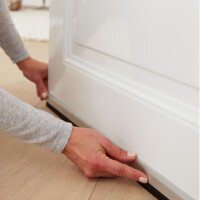 Tesa Moll Steel Türdichtschiene Türdichtung silber