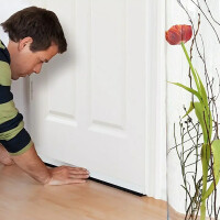 Tesa Moll Standard Türdichtschiene Türdichtung wei