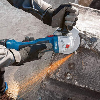 Bosch Professional Akku Winkelschleifer Schleifmaschine Tren