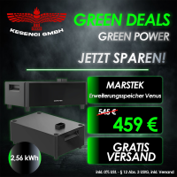 GREEN DEALS Marstek Erweiterungsspeicher 2,56 kWh Venus D MS