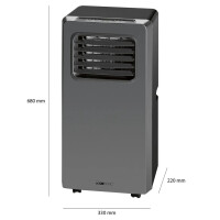 Clatronic Klimagerät Kälteanlage Luftkühler K