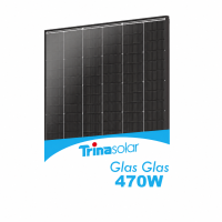 Trina 470W Solarmodul Vertex S+ Glas Glas TSM