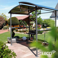 Leco Profi-Grillpavillon Pavillon Grillüberdachung XXL 