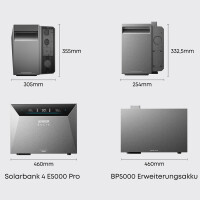Anker Balkonkraftwerkspeicher SOLIX Solarbank 4 E5000 Pro 50