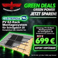 GREEN DEALS ! Clenergy PV EZ-Rack Montag gallery