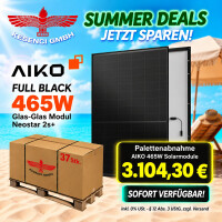 SUMMER DEALS ! Palettenabnahme AIKO 465W Sola